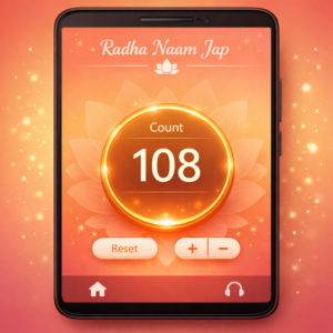 Online Radha Naam Jap Counter